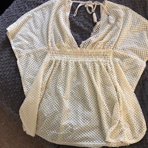 Xhilaration Crochet Cover Up